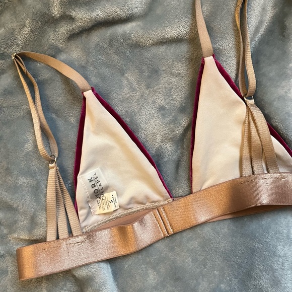 JYORK The Label Marlo Top in Velvet Rose Size S Never Worn - Picture 5 of 6